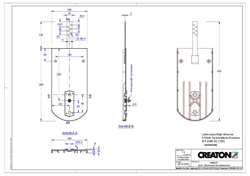 Termék CAD file KAPSTADT kerekvágású RUND-GRUNDALU
