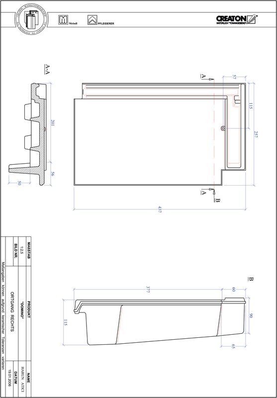 Termék CAD file DOMINO szegély jobb OGR