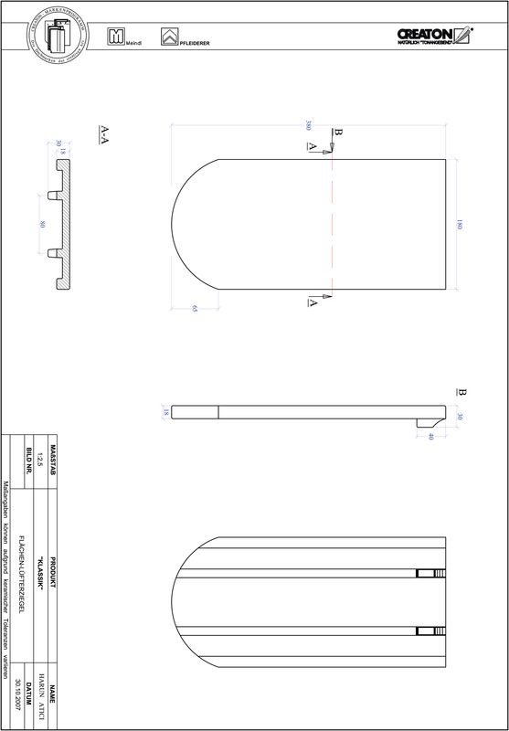 Termék CAD file KAPSTADT kerekvágású RUND-FLUEFTZ