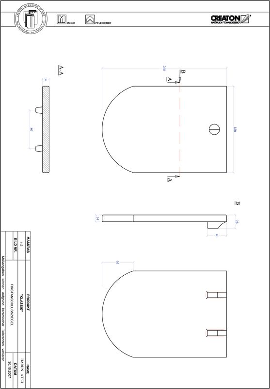 Termék CAD file KAPSTADT kerekvágású RUND-FAZ