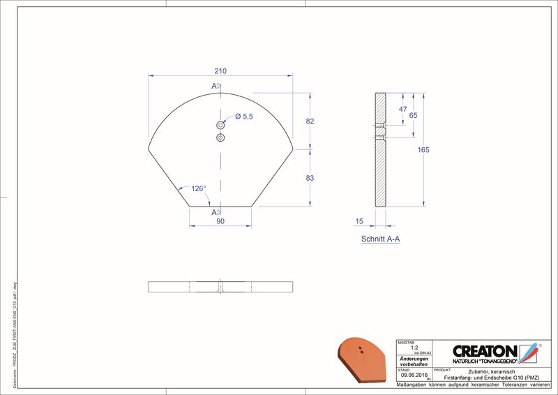 Termék CAD file RIDGE kiegészítők választéka FIRSTAESCH-G10-PMZ