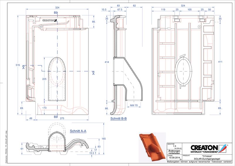 Termék CAD file TITANIA Szolár SOLAR