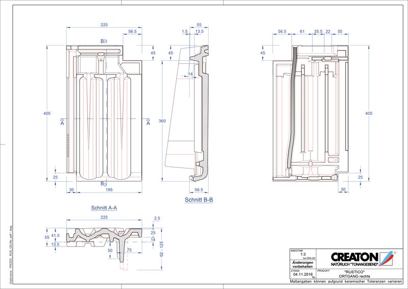 Termék CAD file RUSTICO szegély jobb OGR