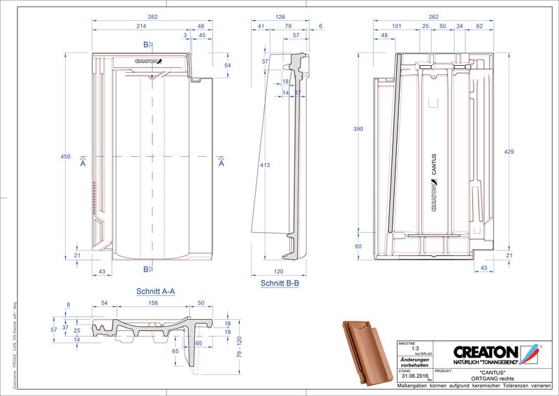 Termék CAD file CANTUS szegély jobb OGR