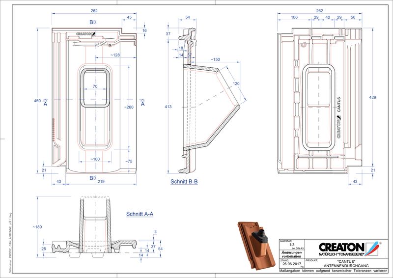 Termék CAD file CANTUS antenna ANTENNE