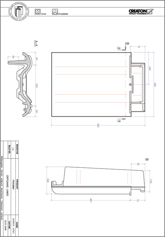 Termék CAD file FUTURA szegély bal OGL