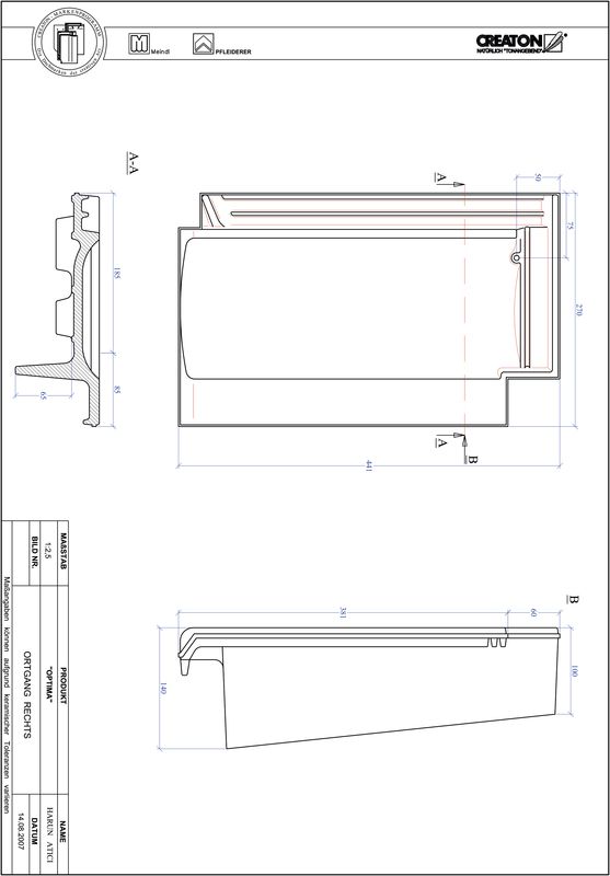 Termék CAD file OPTIMA szegély jobb OGR