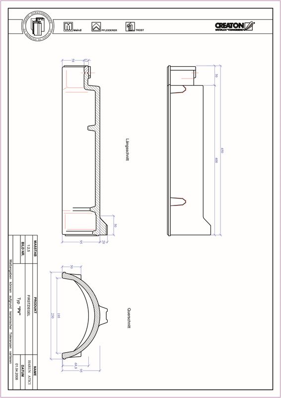 Termék CAD file RIDGE kiegészítők választéka FIRST-PV
