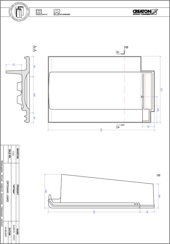 Termék CAD file OPTIMA szegély bal OGL