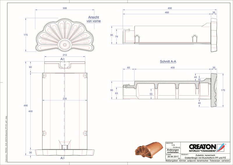 Termék CAD file RIDGE kiegészítők választéka GRATAMUSCH-PP-PZ