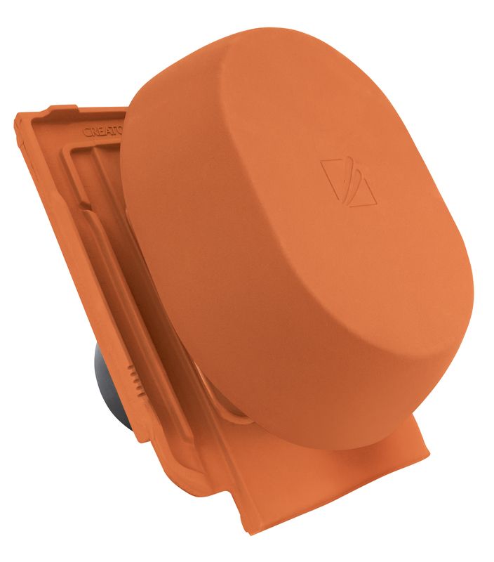 HARMONIE SIGNUM kerámia csatornaszellőző szellőző DN 150/160 mm, fólia csatlakoztató gyűrűvel