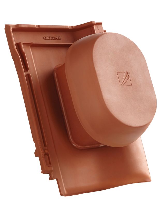 MAGNUM SIGNUM kerámia csatornaszellőző szellőző DN 150/160 mm, fólia csatlakoztató gyűrűvel