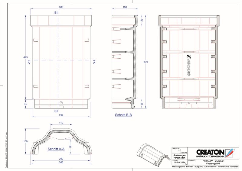 Termék CAD file RIDGE kiegészítők választéka FIRST-PT