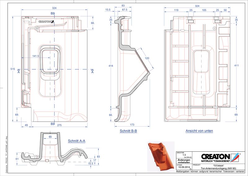 Termék CAD file TITANIA antenna ANTENNE