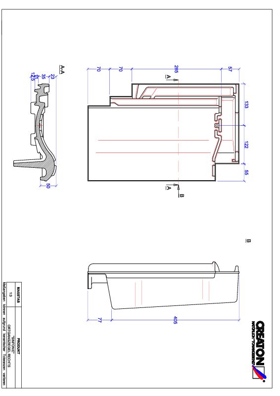 Termék CAD file SINFONIE szegély jobb OGR